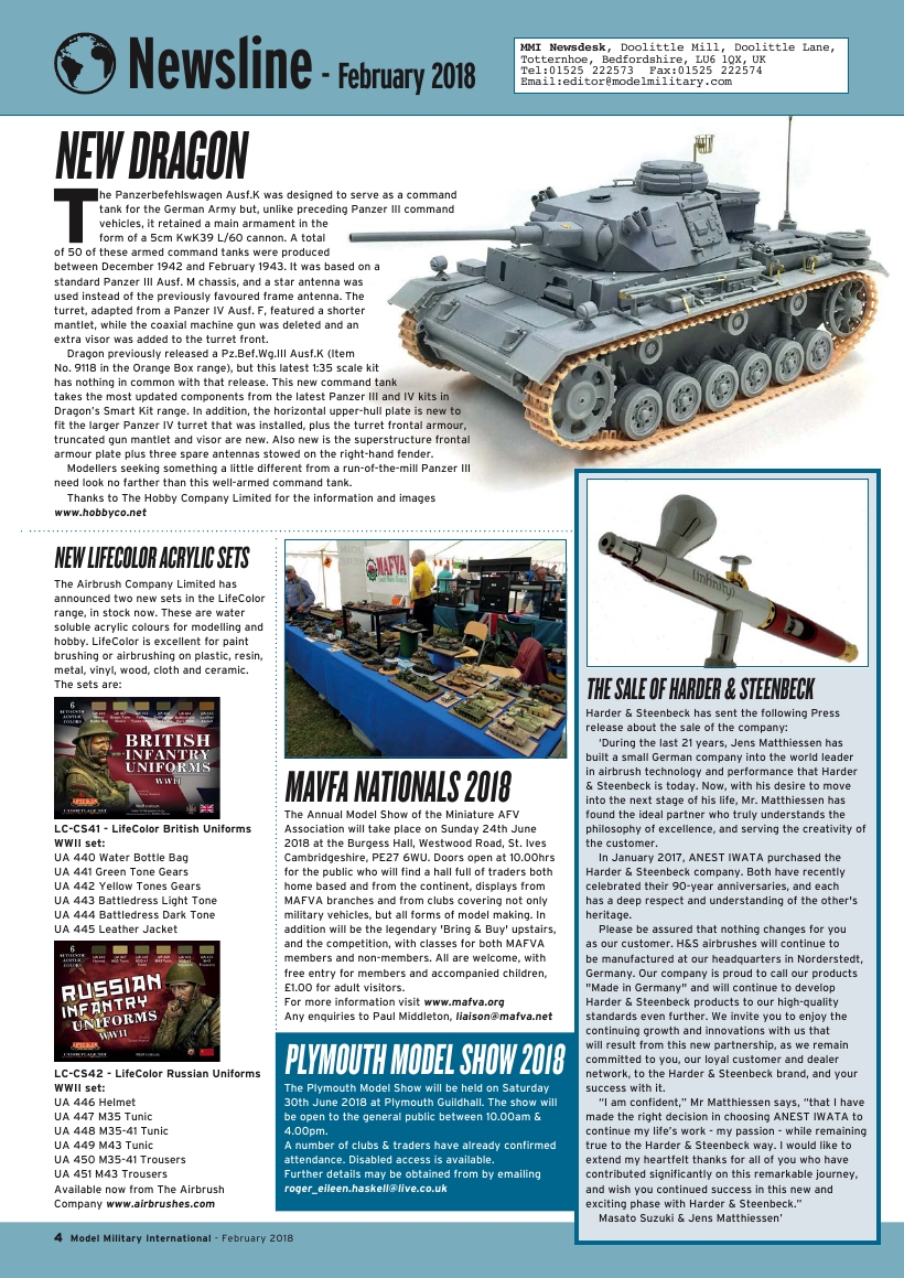 Model Military International 2018-142